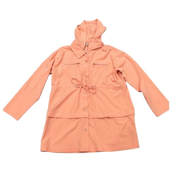 Soft Surroundings Womens Medium Go Lively Convertible Jacket Canyon Sunset NWT - Picture 1 of 9